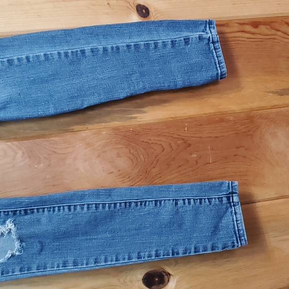 🐞Volcom Skinny Distressed Jeans Size 0 - Picture 4 of 9